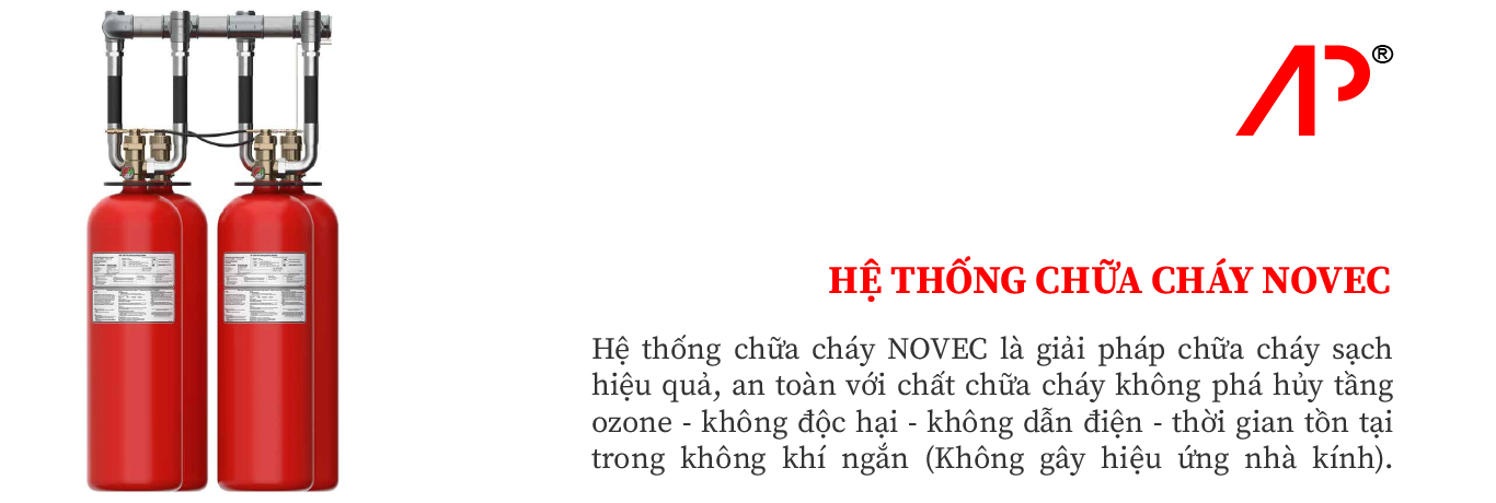 Hệ thống chữa cháy Novec 1230 và FM200 trung tâm dữ liệu
